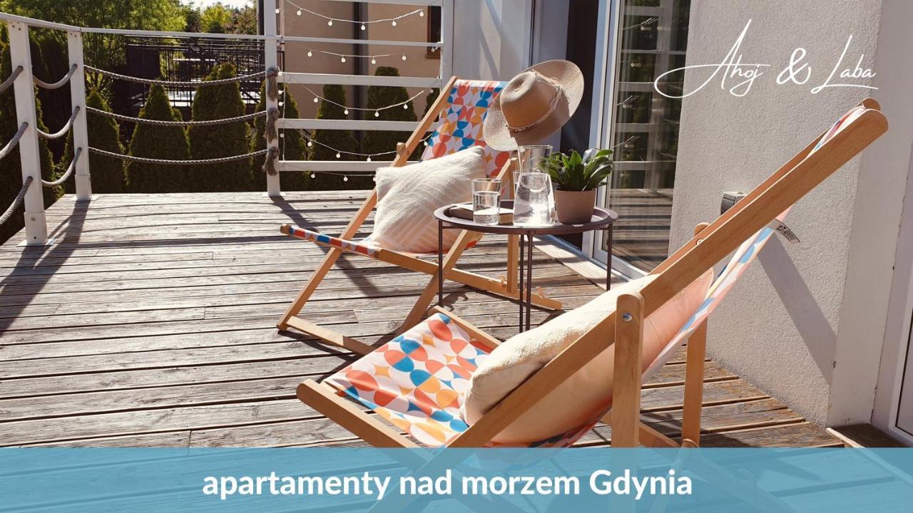Laba - Basen, Blisko Plazy, Cisza, Taras, Parking, Bezplatne Wifi, Wyjatkowy! Lägenhet Gdynia Exteriör bild