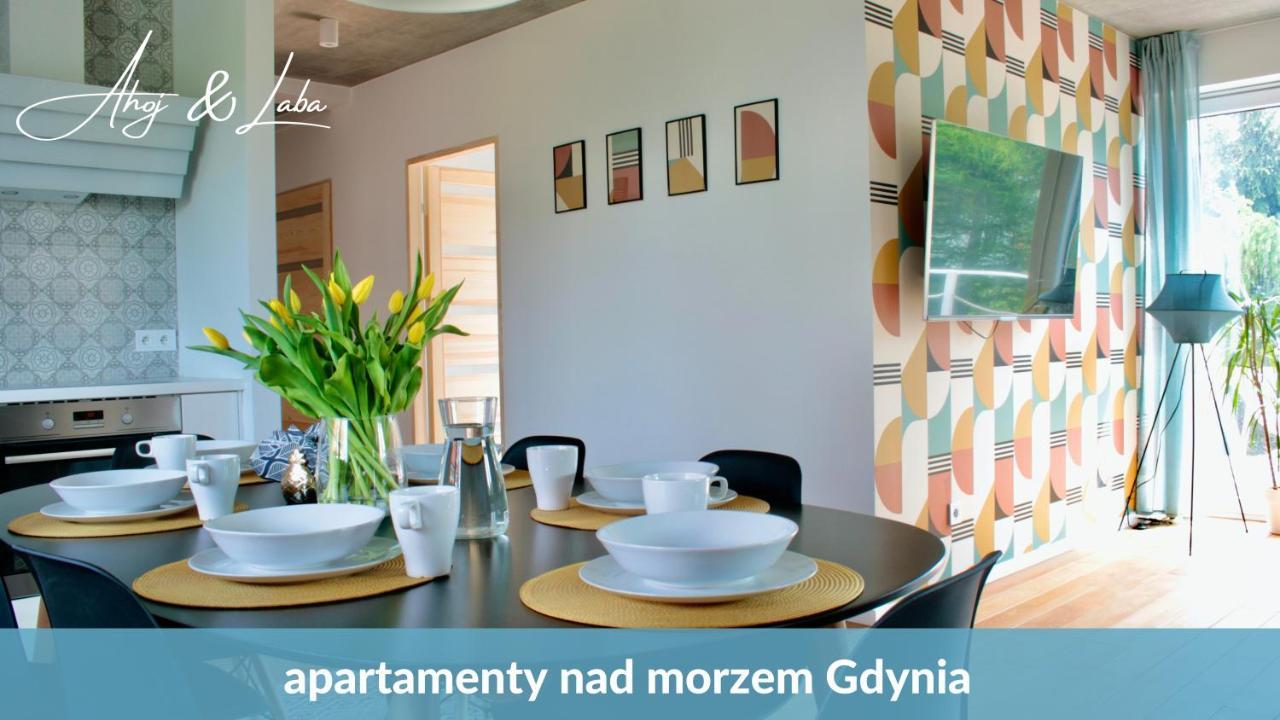 Laba - Basen, Blisko Plazy, Cisza, Taras, Parking, Bezplatne Wifi, Wyjatkowy! Lägenhet Gdynia Exteriör bild
