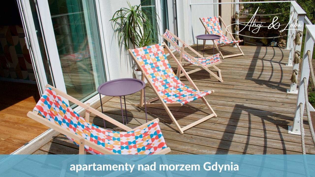 Laba - Basen, Blisko Plazy, Cisza, Taras, Parking, Bezplatne Wifi, Wyjatkowy! Lägenhet Gdynia Exteriör bild