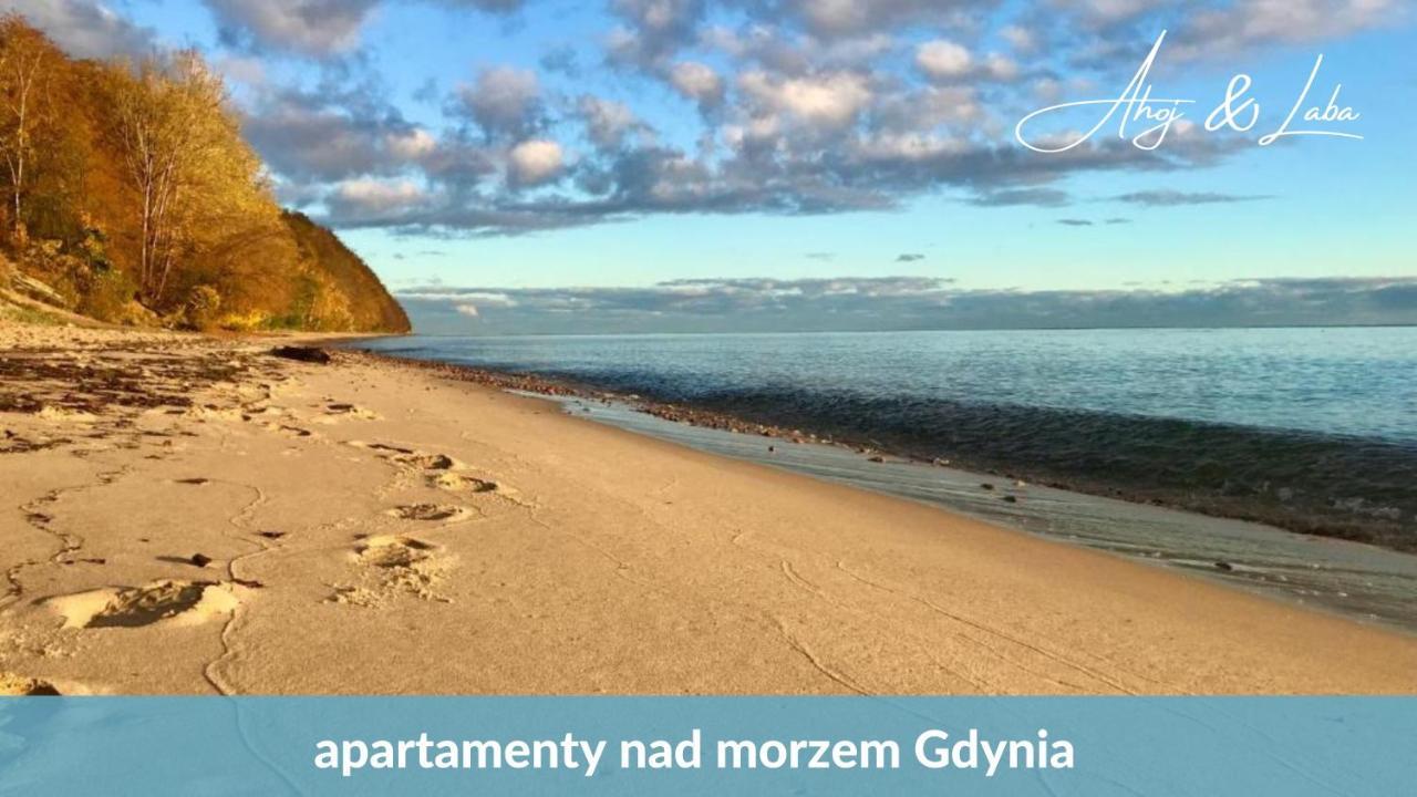 Laba - Basen, Blisko Plazy, Cisza, Taras, Parking, Bezplatne Wifi, Wyjatkowy! Lägenhet Gdynia Exteriör bild