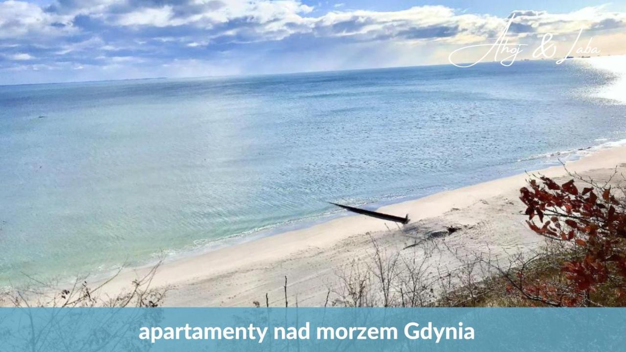 Laba - Basen, Blisko Plazy, Cisza, Taras, Parking, Bezplatne Wifi, Wyjatkowy! Lägenhet Gdynia Exteriör bild