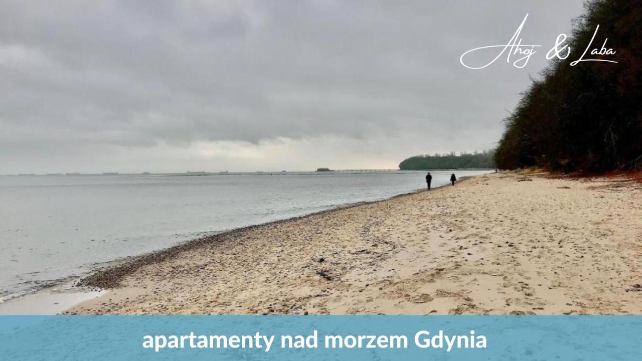 Laba - Basen, Blisko Plazy, Cisza, Taras, Parking, Bezplatne Wifi, Wyjatkowy! Lägenhet Gdynia Exteriör bild