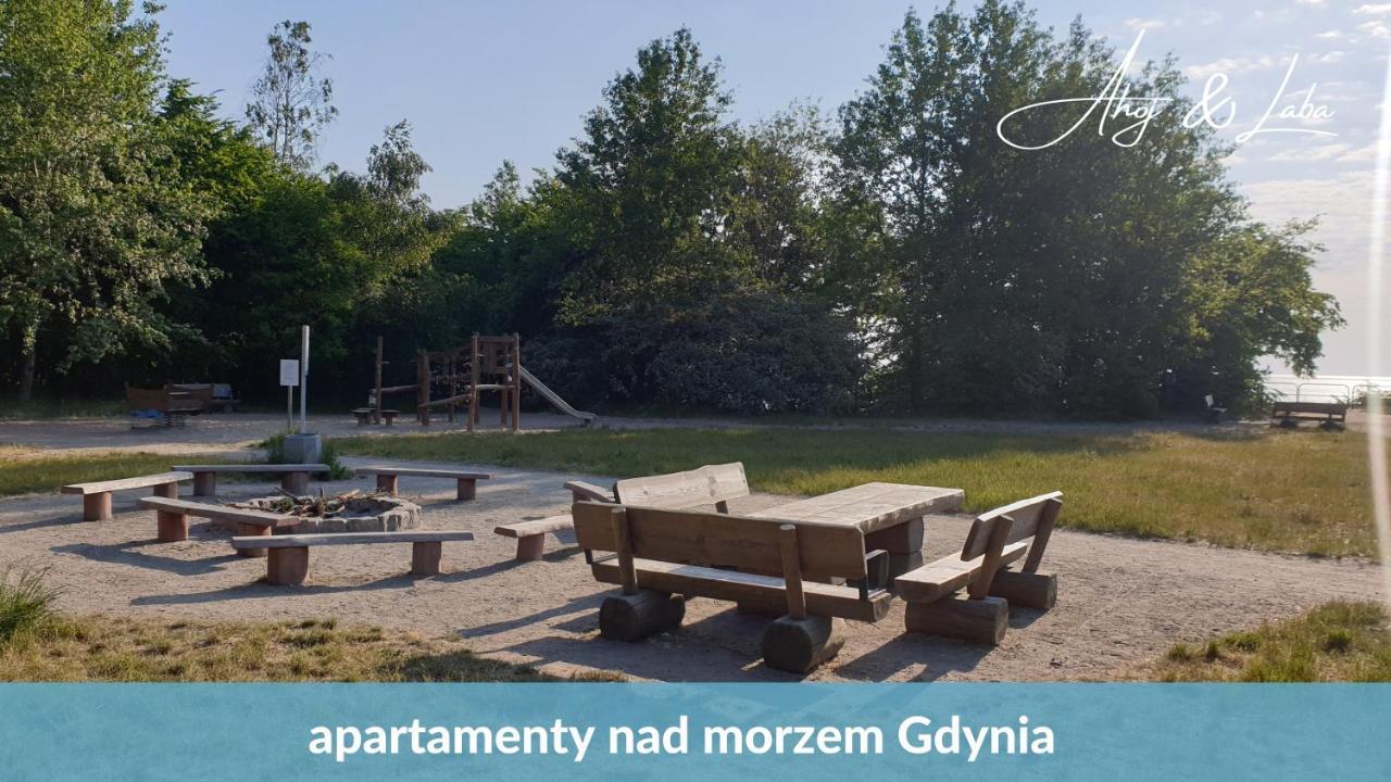 Laba - Basen, Blisko Plazy, Cisza, Taras, Parking, Bezplatne Wifi, Wyjatkowy! Lägenhet Gdynia Exteriör bild