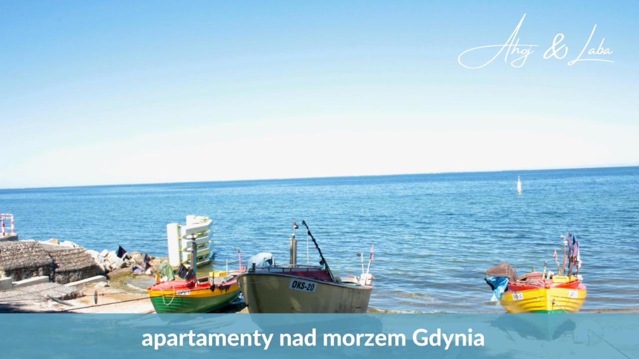 Laba - Basen, Blisko Plazy, Cisza, Taras, Parking, Bezplatne Wifi, Wyjatkowy! Lägenhet Gdynia Exteriör bild