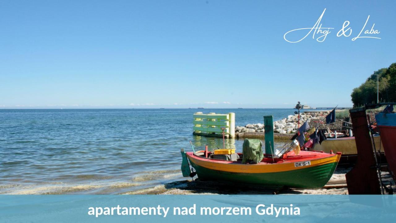 Laba - Basen, Blisko Plazy, Cisza, Taras, Parking, Bezplatne Wifi, Wyjatkowy! Lägenhet Gdynia Exteriör bild